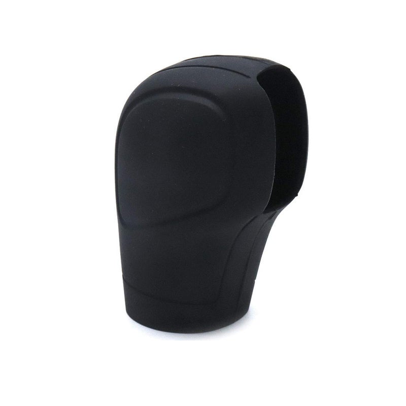 AUTUT Car Gear Shift Knob Cover,Universal Silicone Automotive Anti-Slip Auto Knob Gear Stick Protector,Car Shift Protector Cover Protector for Most Vehicles,Black - Image 1